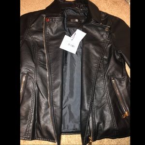 Leather jacket